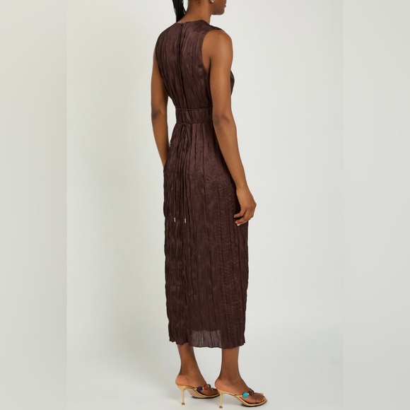 STAUD MIZU DRESS EARTH PLISSE - Picture 9 of 16